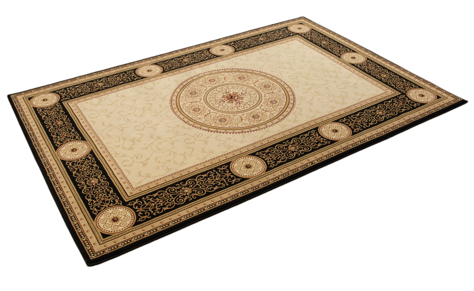 Cain Transitional Medallion Rug