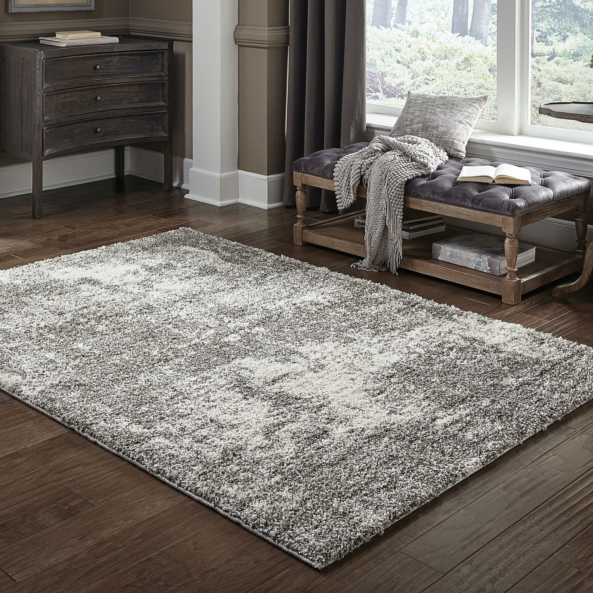 Ciro 2 Tone Shaggy Rug