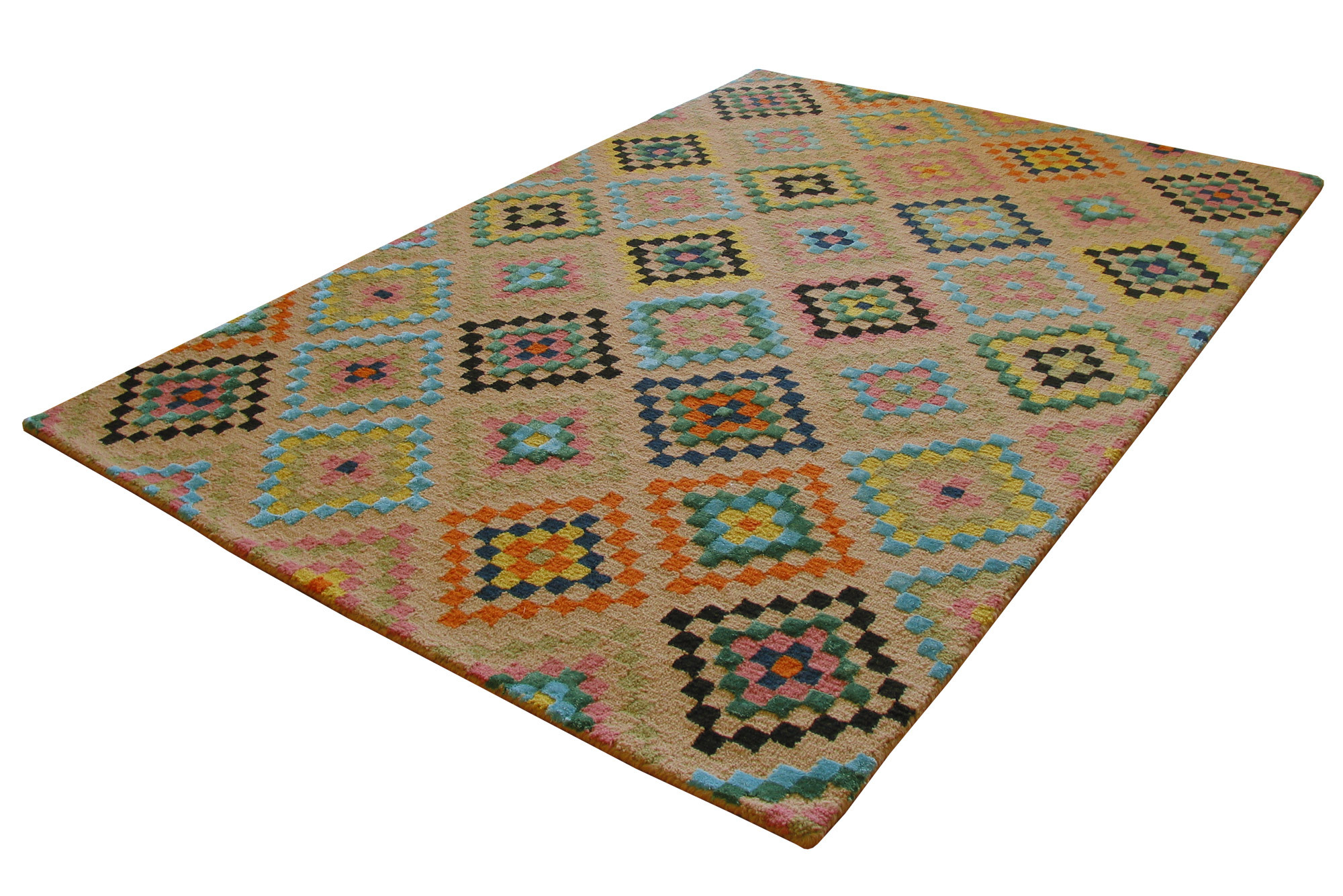 Calypso Geometric Wool Rug