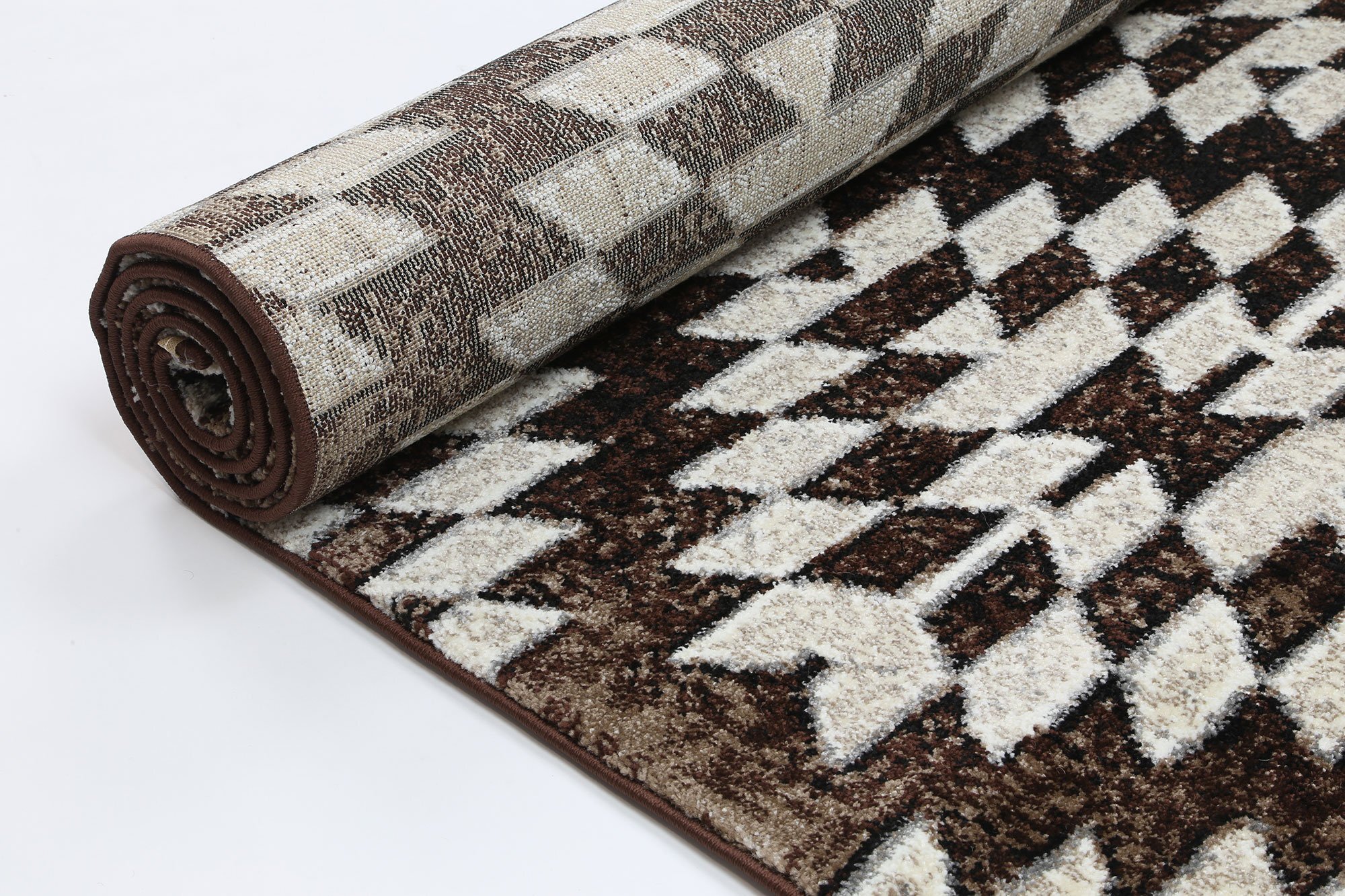 Large View Dale Geometric Moroccan Rug