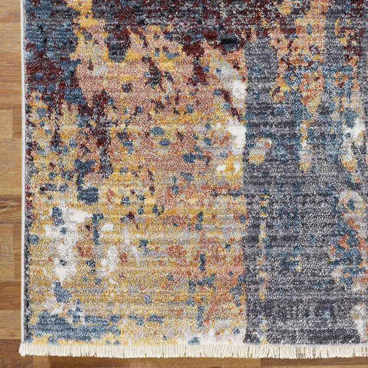 Danny Grey Modern Abstract Rug