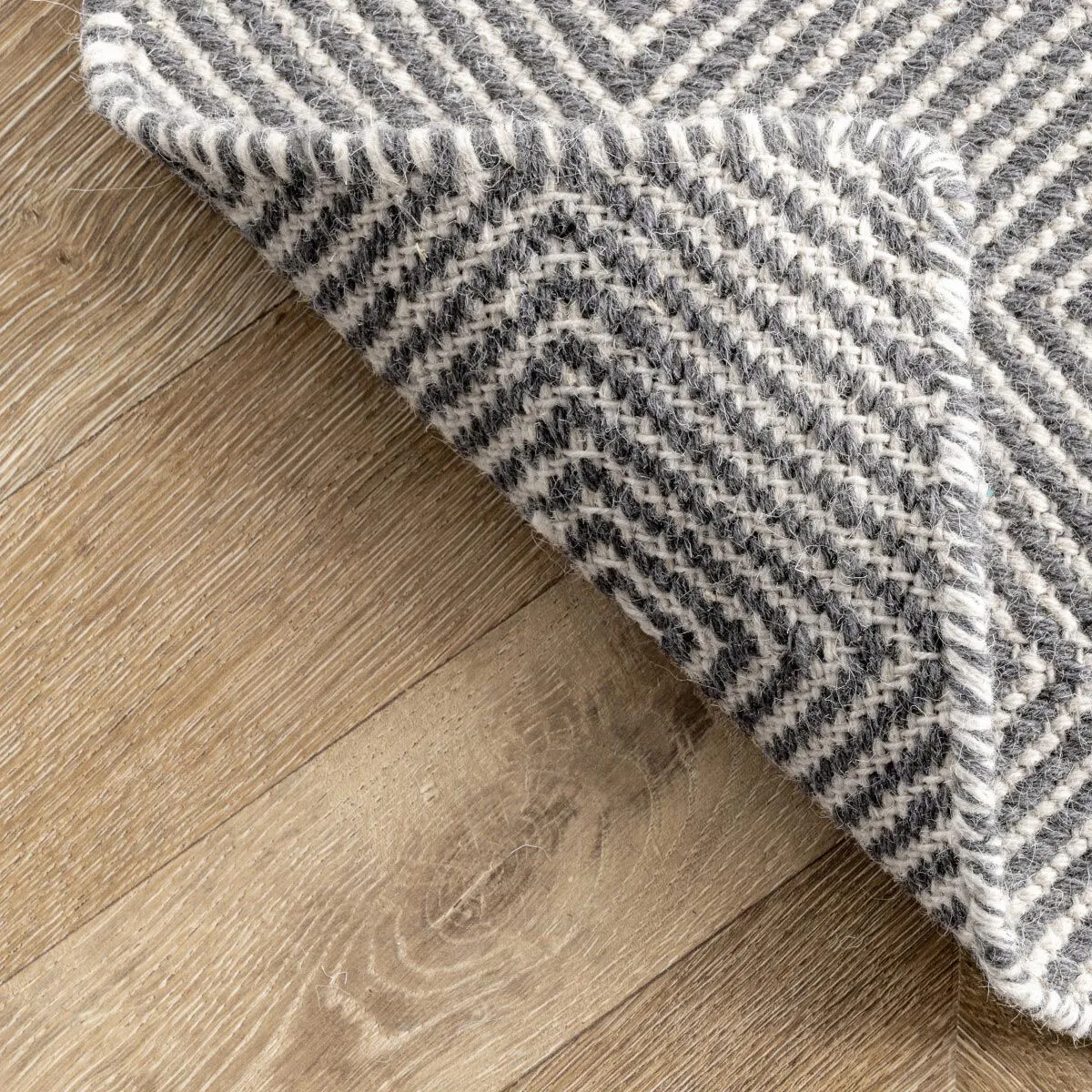 Dhurrie Hand Woven Wool Rug