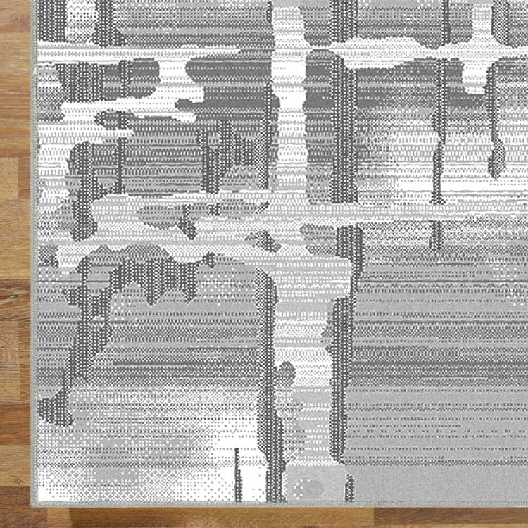 Large View Dylan Grey Contemporary Rug