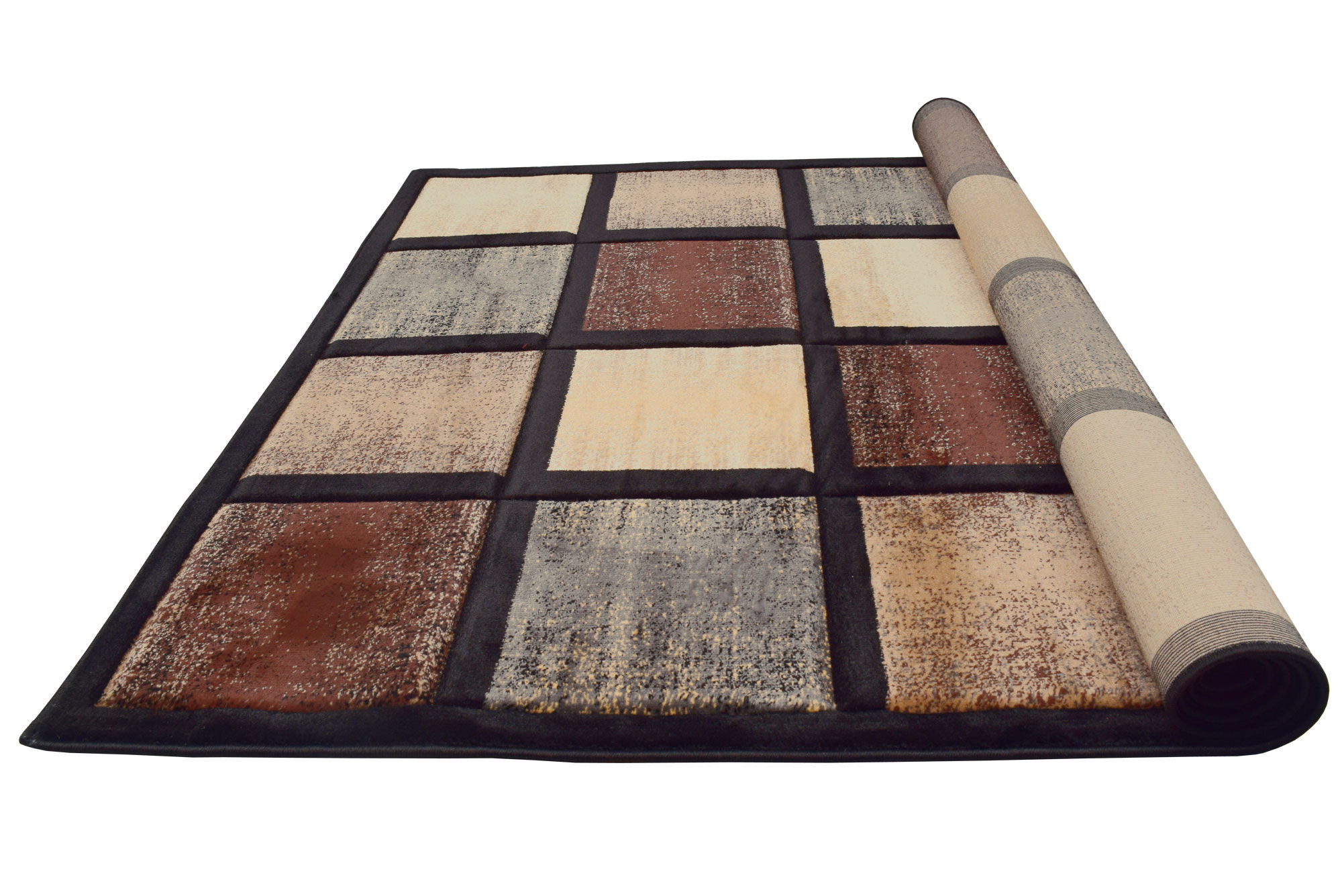 Eliza Modern Square Pattern Rug