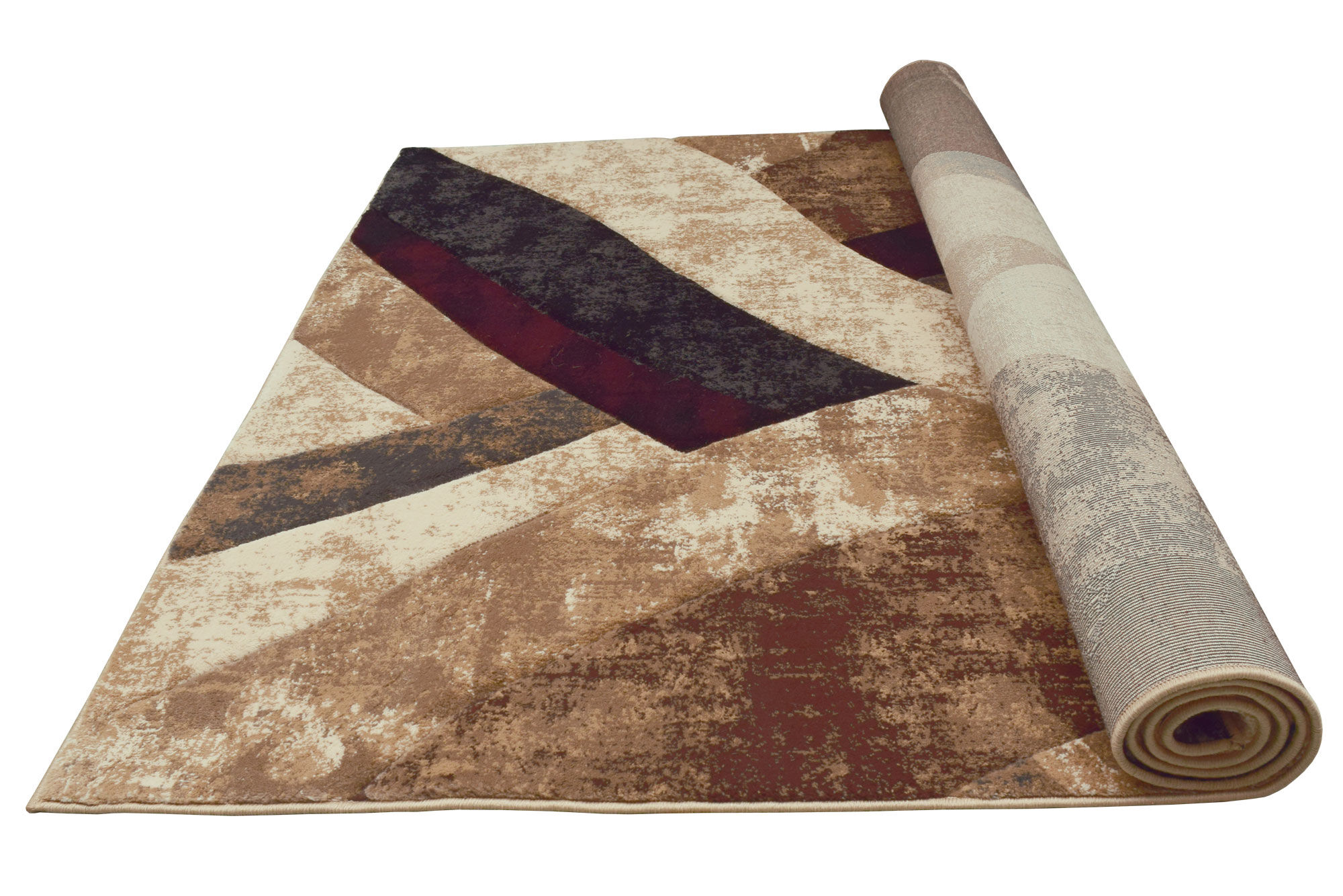 Large View Eliza Carved Modern Wavy Rug