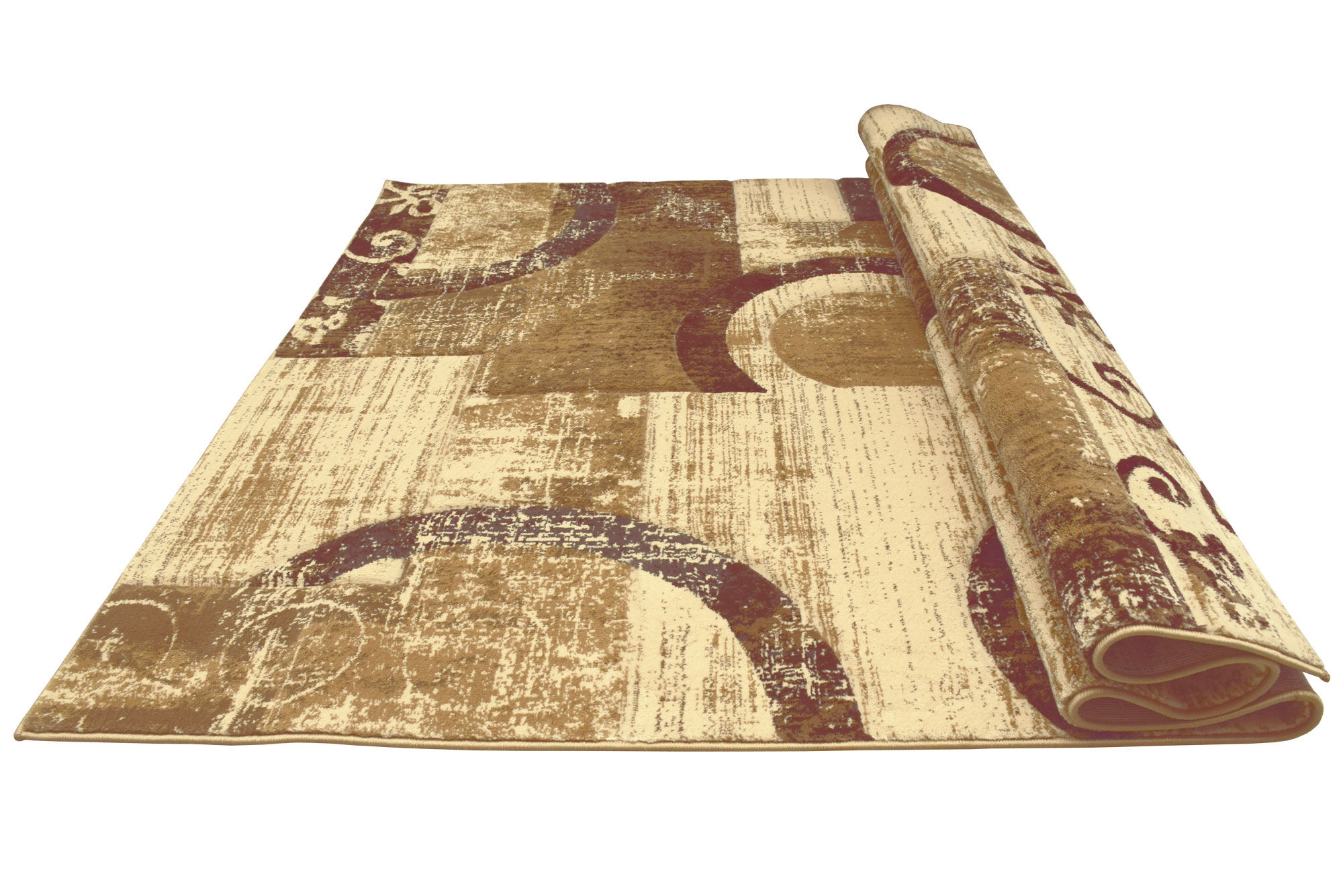Large View Eliza Modern Geometric Rug