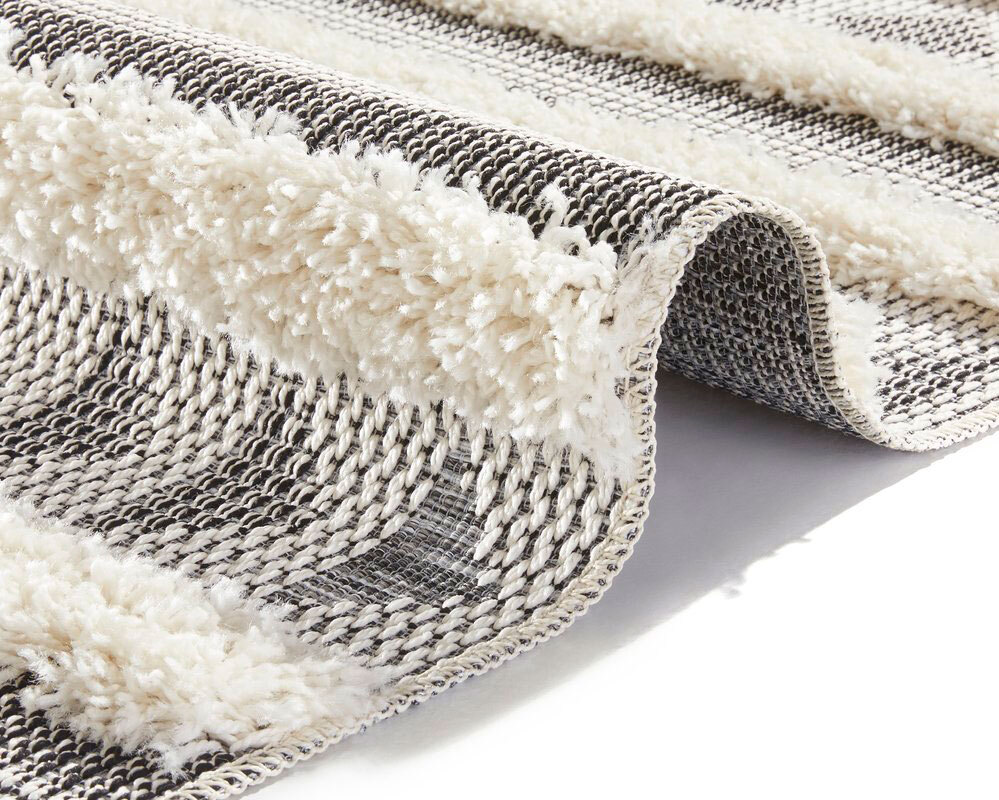Evan Geometric Multi Texture Rug