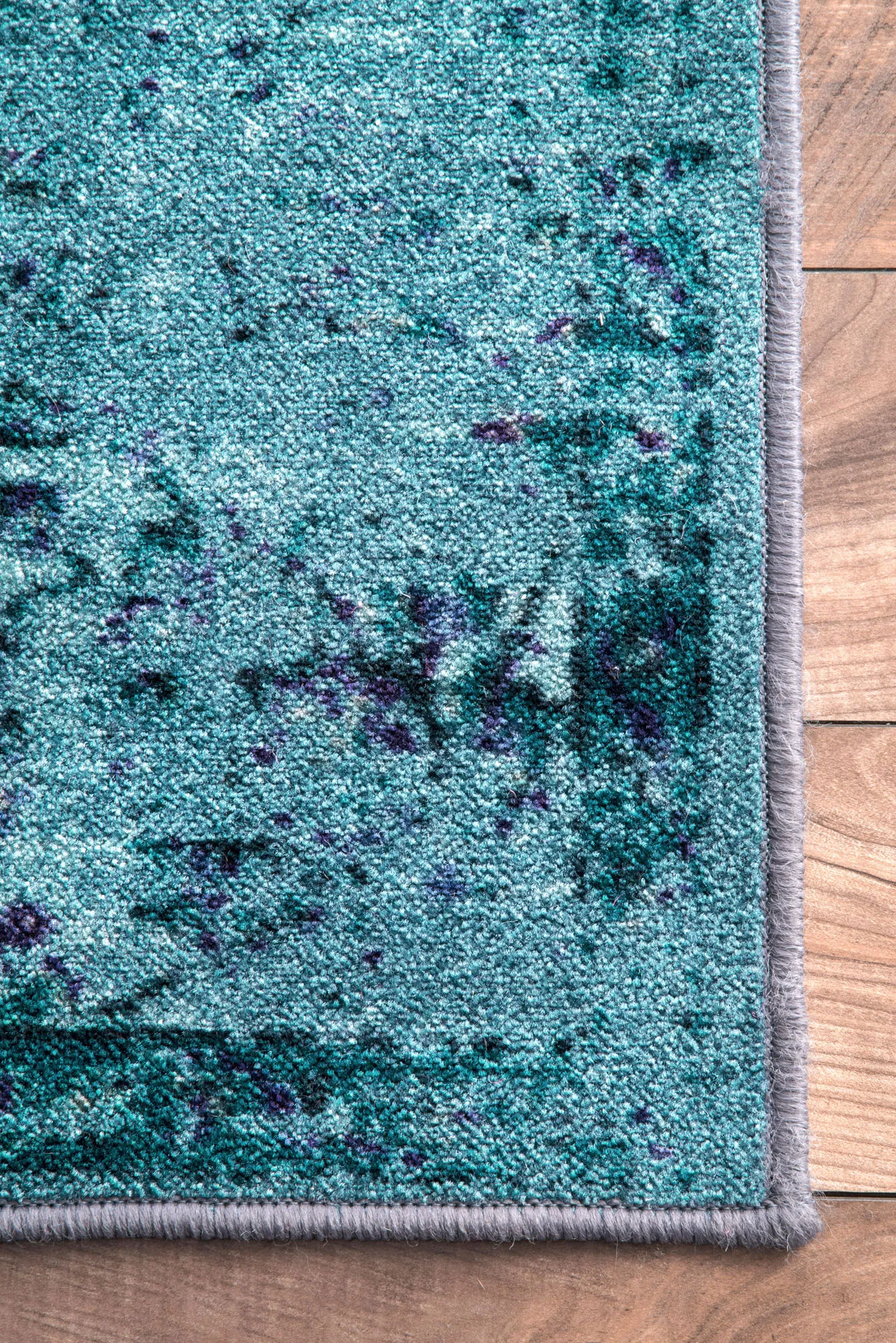 Ellie Overdyed Rubber Backed Rug