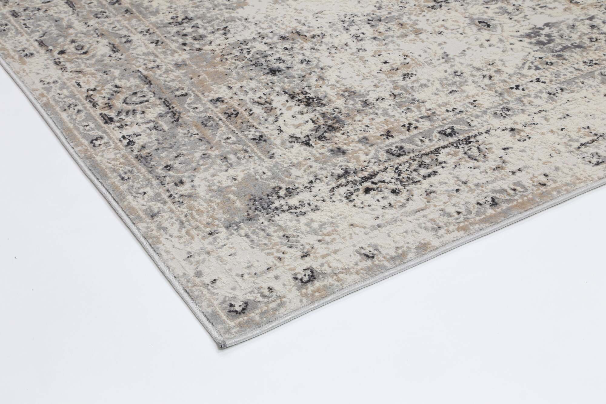 Large View Elvis Traditional Distressed Rug