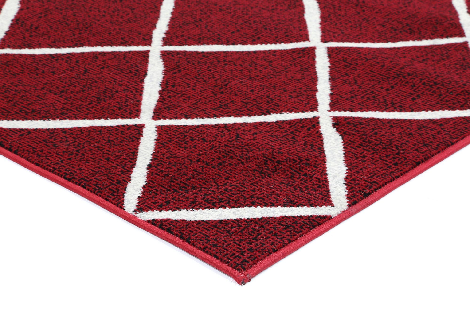 Large View Emma Modern Trellis Rug