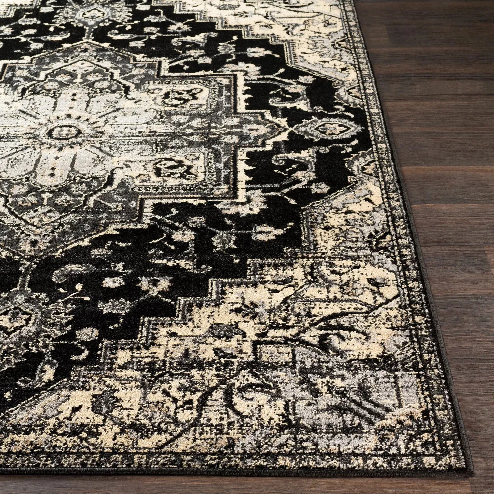 Large View Empire Traditional Medallion Rug
