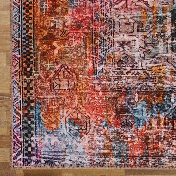 Large View Fara Traditional Overdyed Rug