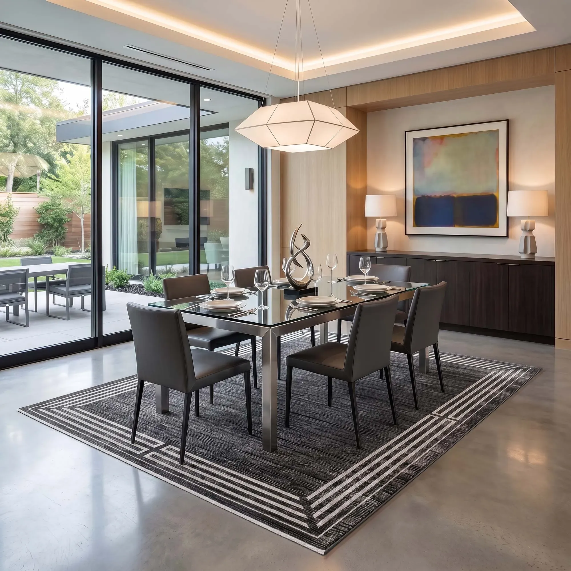 Fendi Premium Border Rug
