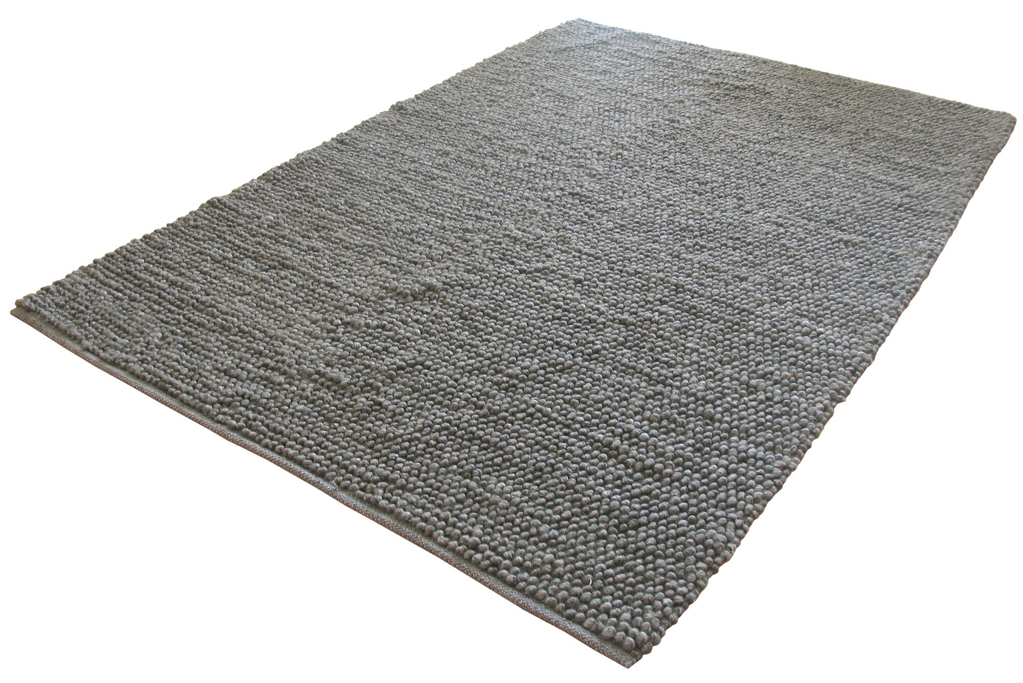 Faris Grey Hand Loomed Wool Rug