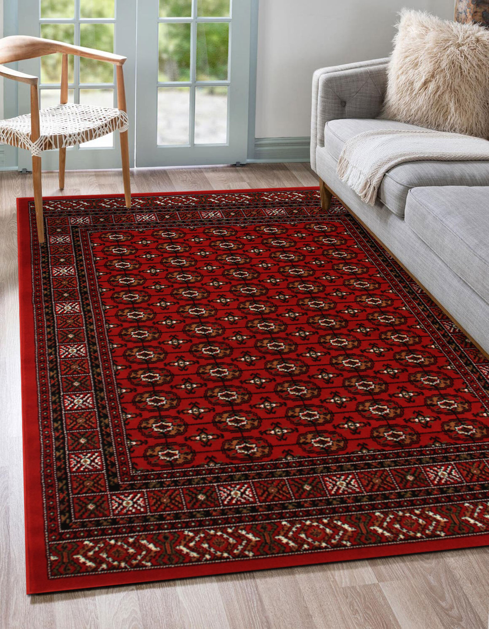 Gil Traditional Afghan Design Rug