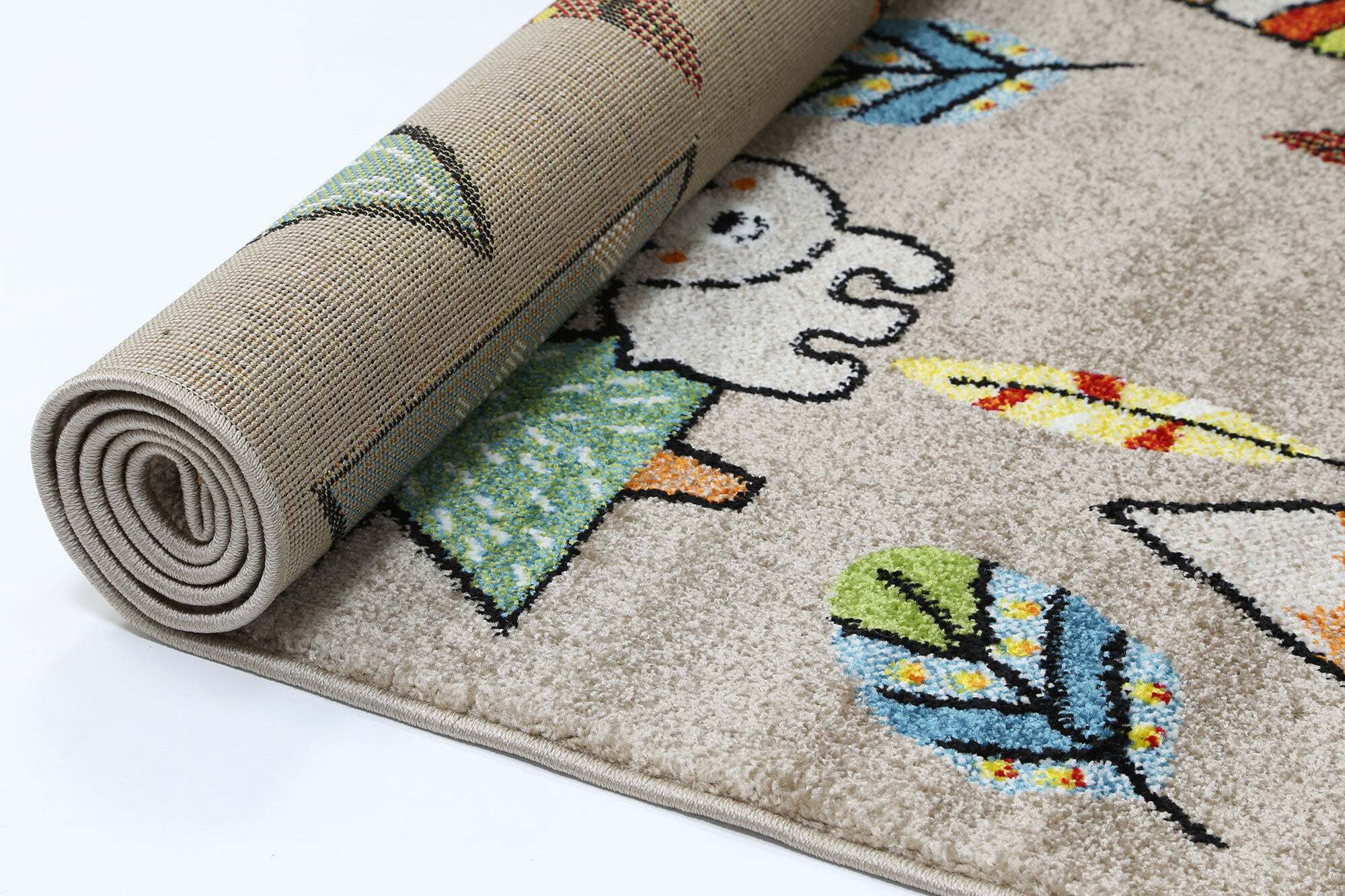 Hello Forest Animal Kids Rug