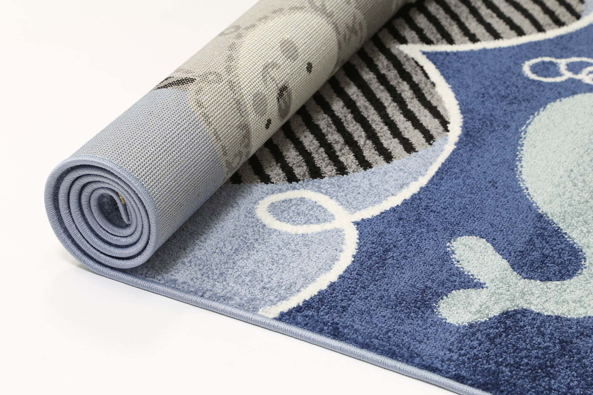 Hello Blue Ark & Animal Kids Rug