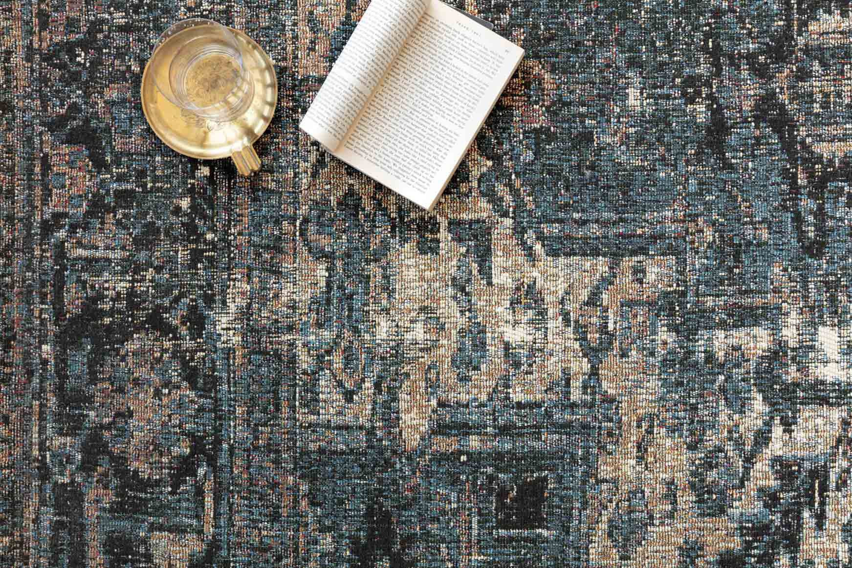 Heriz Transitional Medallion Rug