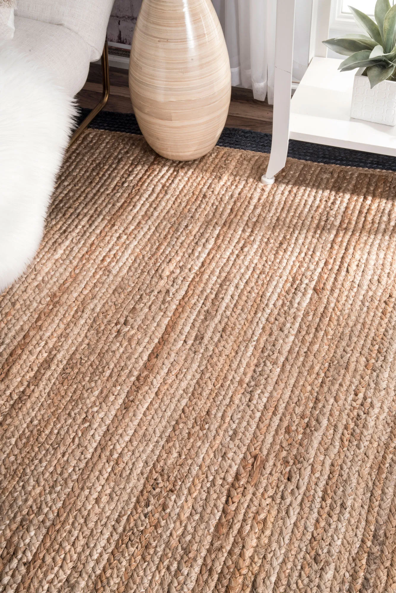 Large View Heath Hand-Woven Jute Rug
