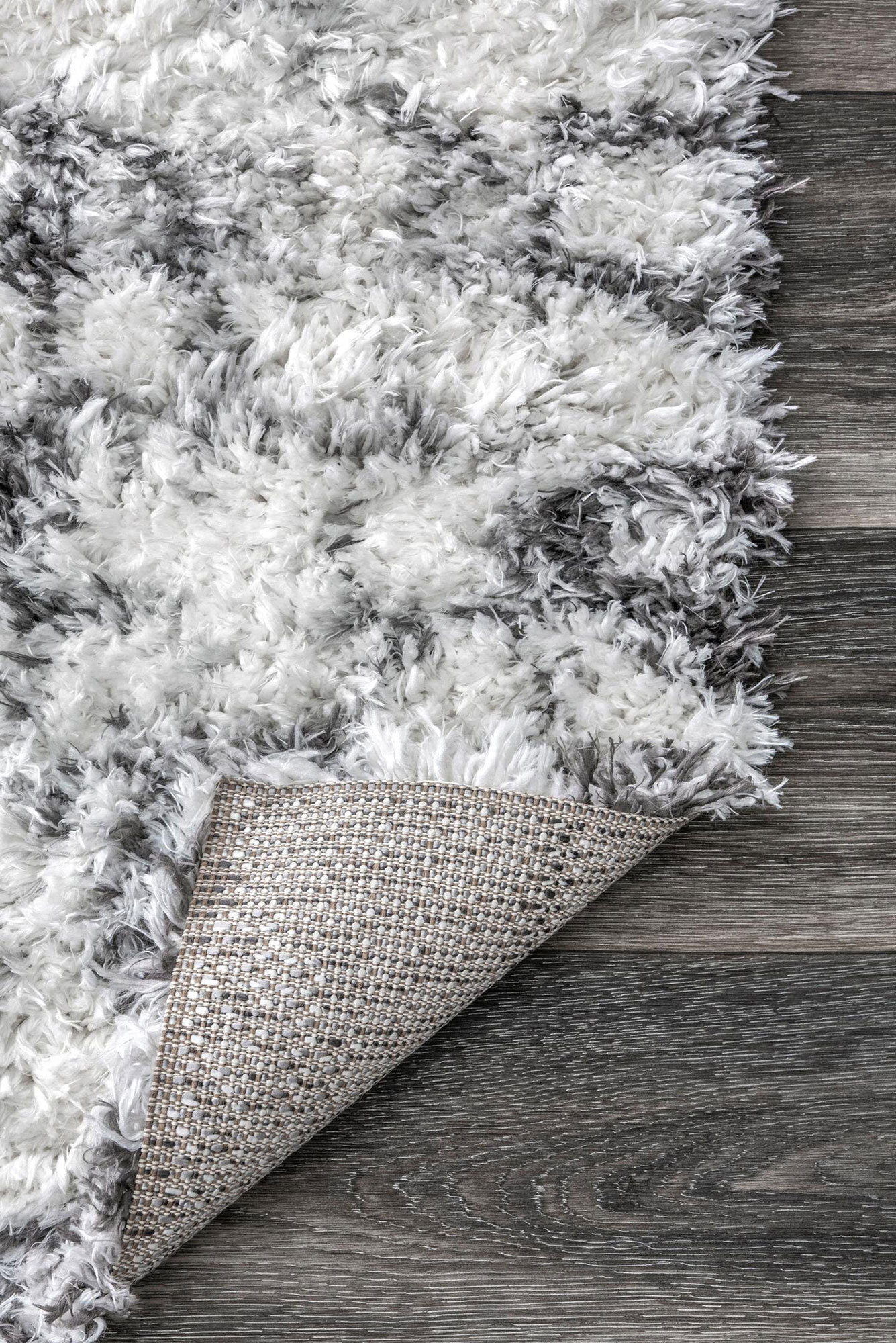 Large View Havana Cream Moroccan Shag Rug