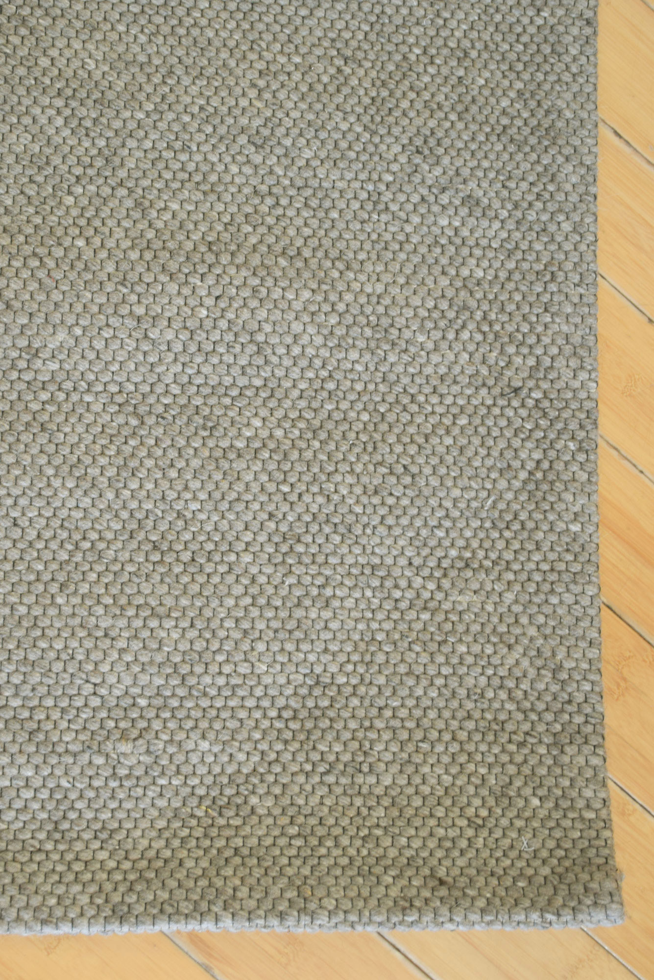 Large View Harper Plain Flatweave Wool Rug