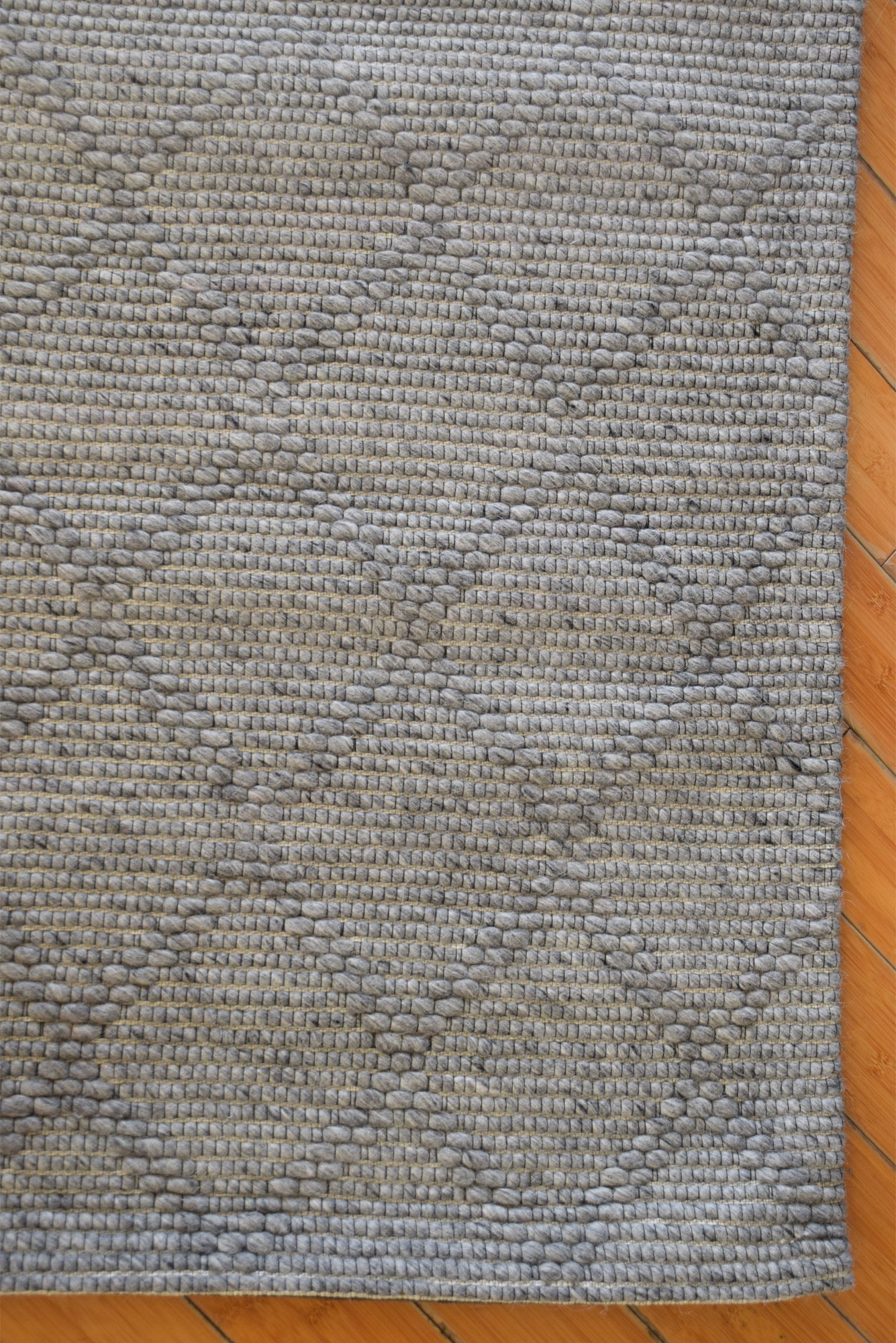 Large View Harper Wool Trellis Pattern Rug