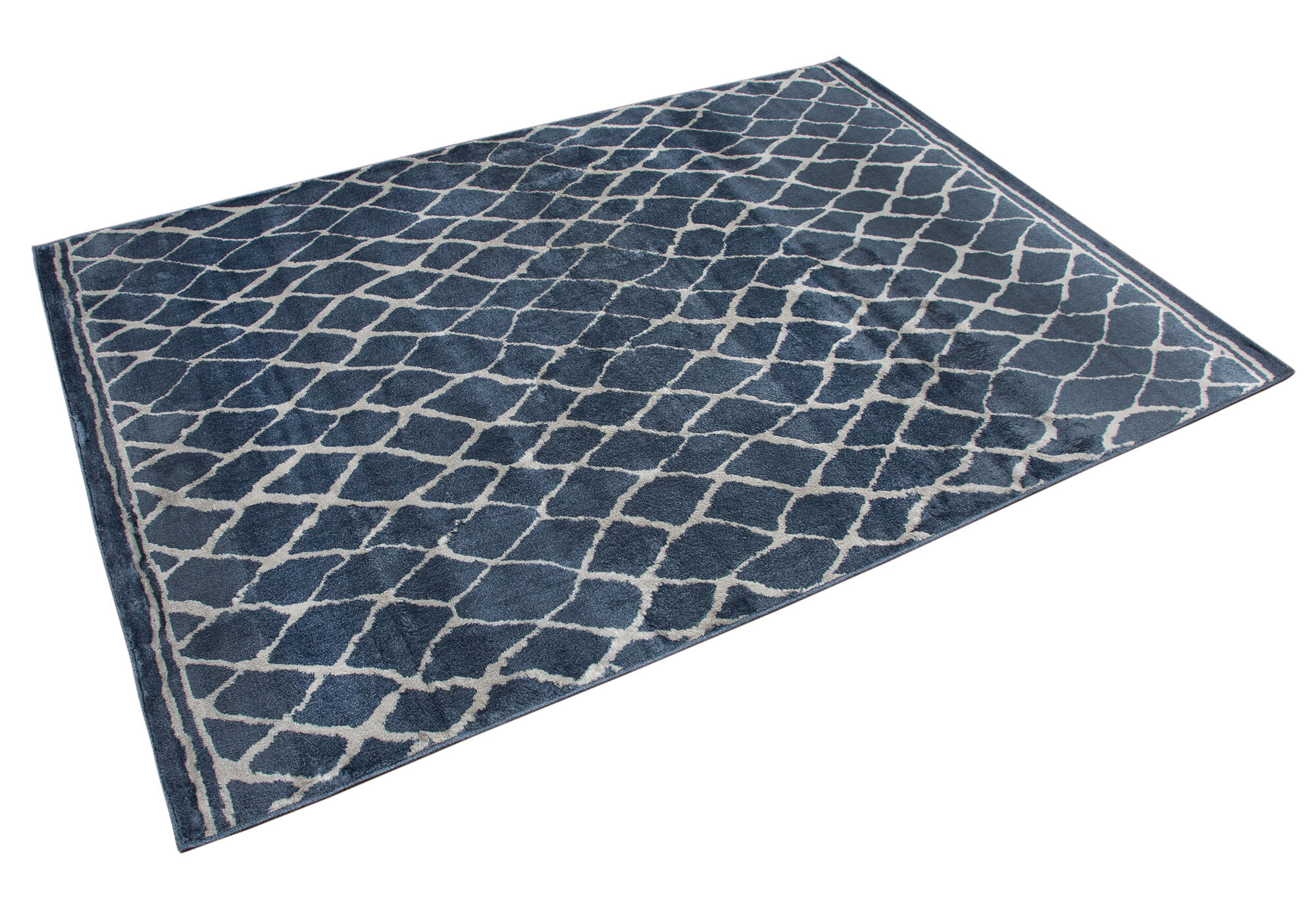 Large View Hebden Modern Trellis Rug