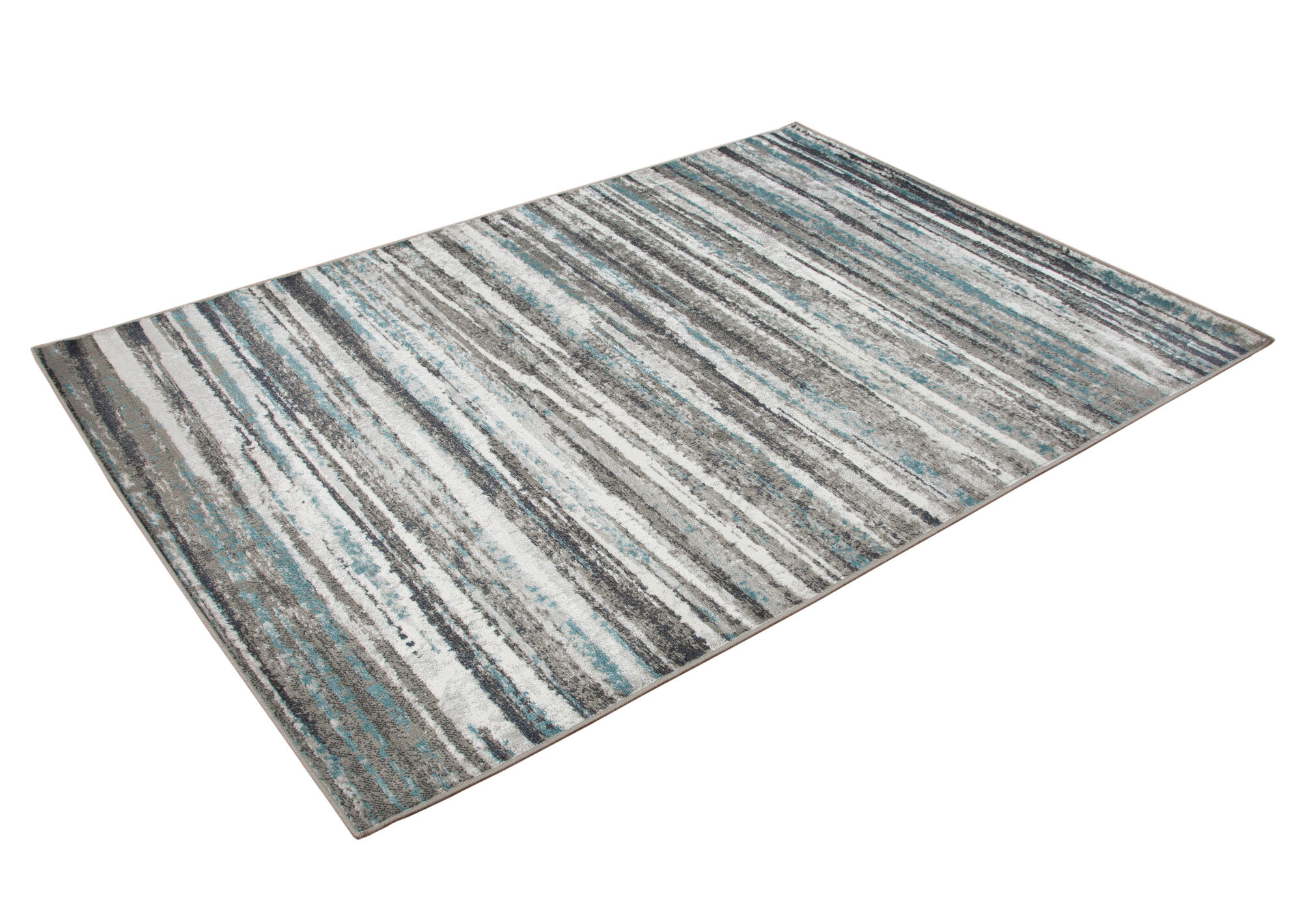 Large View Hebden Modern Striped Rug