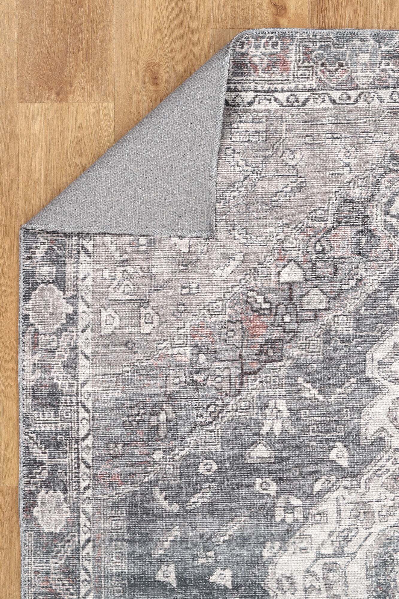 Large View Huxly Machine Washable Rug