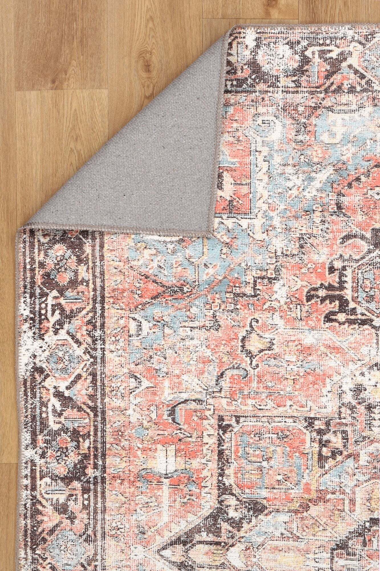Large View Huxly Machine Washable Rug