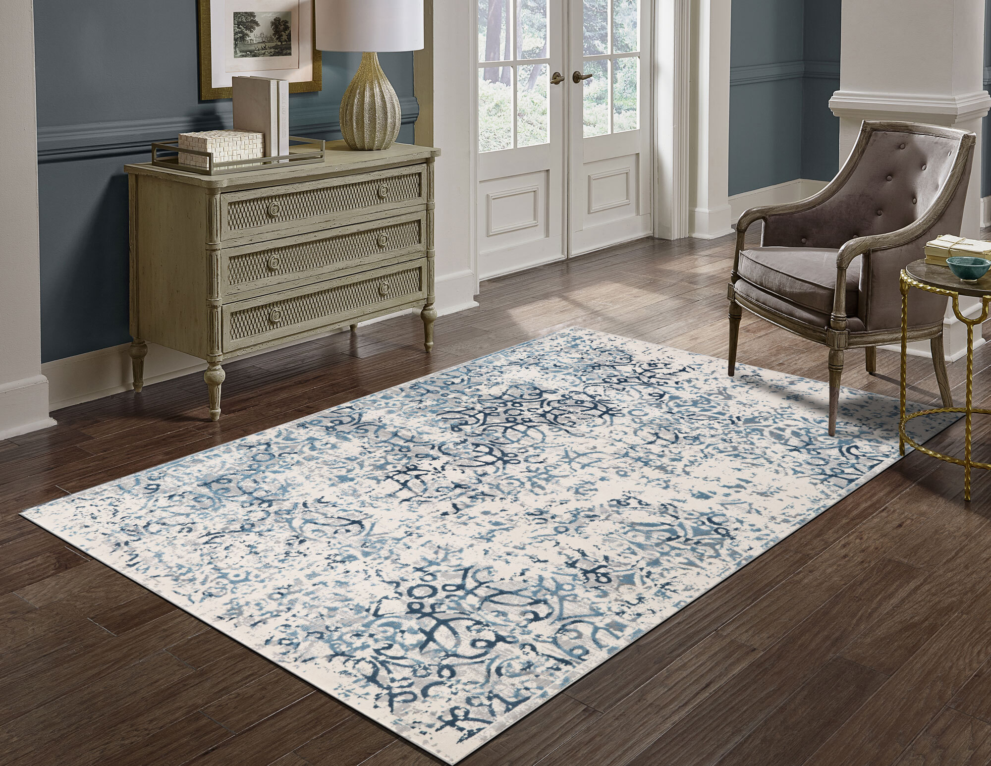 Large View Kyra Contemporary Abstract Rug