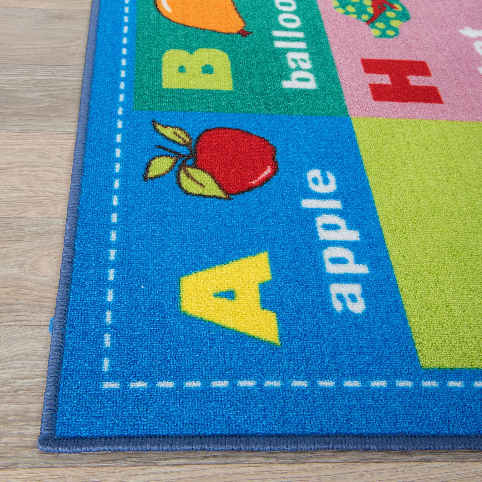 Kids Alphabet Pictures Rug