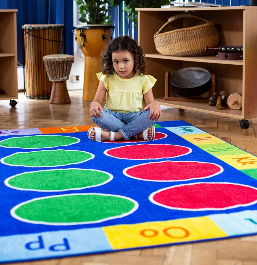 Kids Alphabet Placement Rug