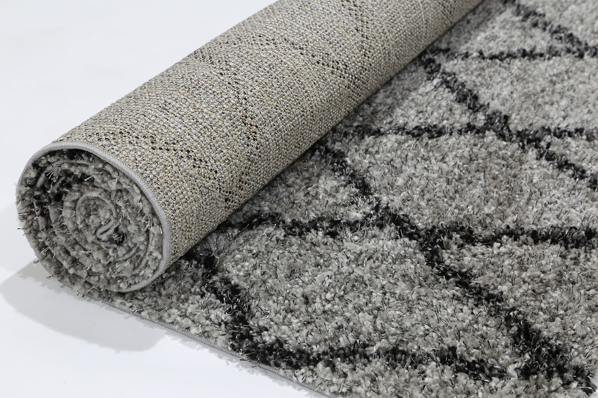 Large View Lusso Moroccan Diamond Rug