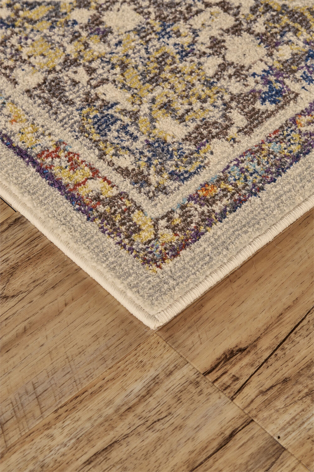 Large View Lester Classic Overdyed Floral Rug