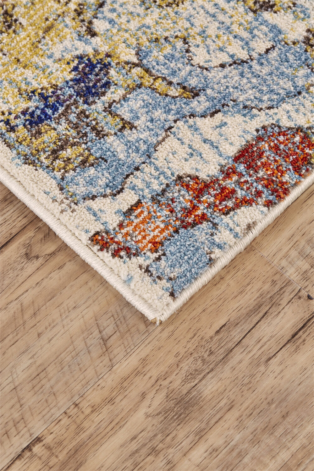 Large View Lester Traditional Overdyed Rug