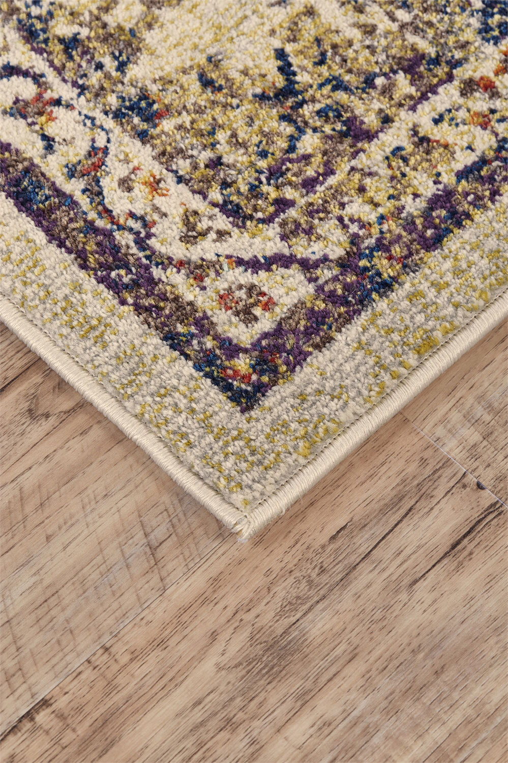 Large View Lester Classic Overdyed Floral Rug