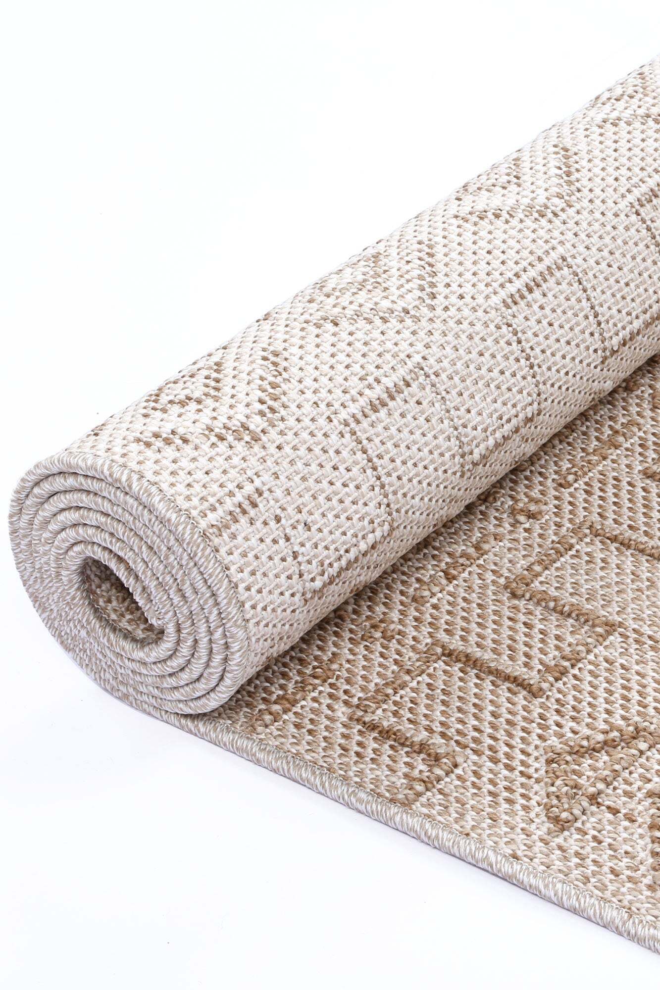 Macy Geometric Rug Beige Rug 30 Day Returns