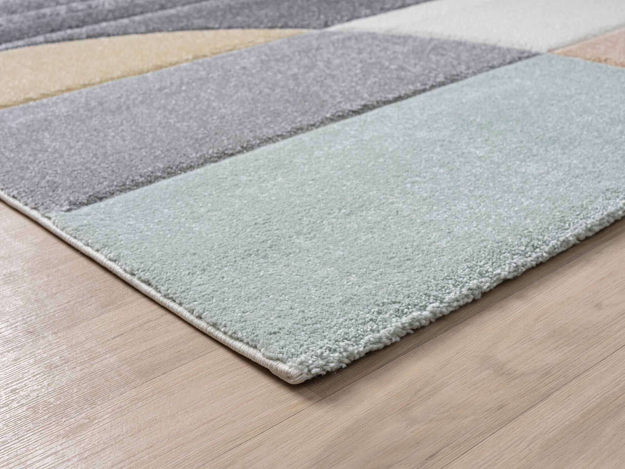 Large View Marvel Modern Geometric Rug