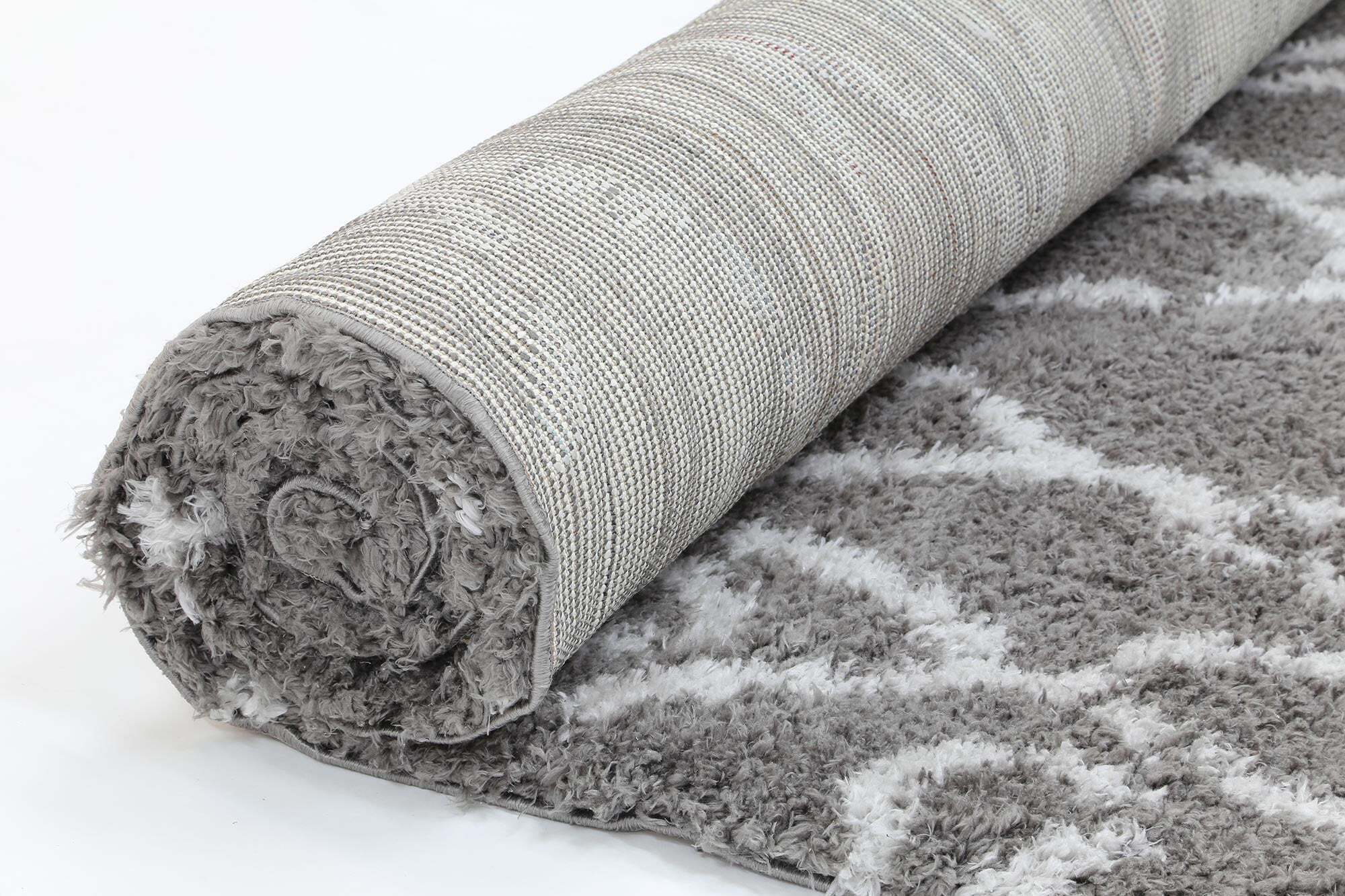 Maya Grey Moroccan Tribal Rug
