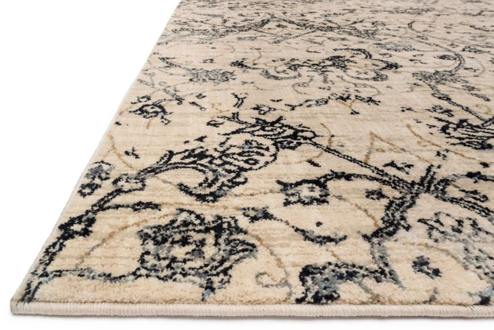 Large View Melanie Contemporary Floral Rug