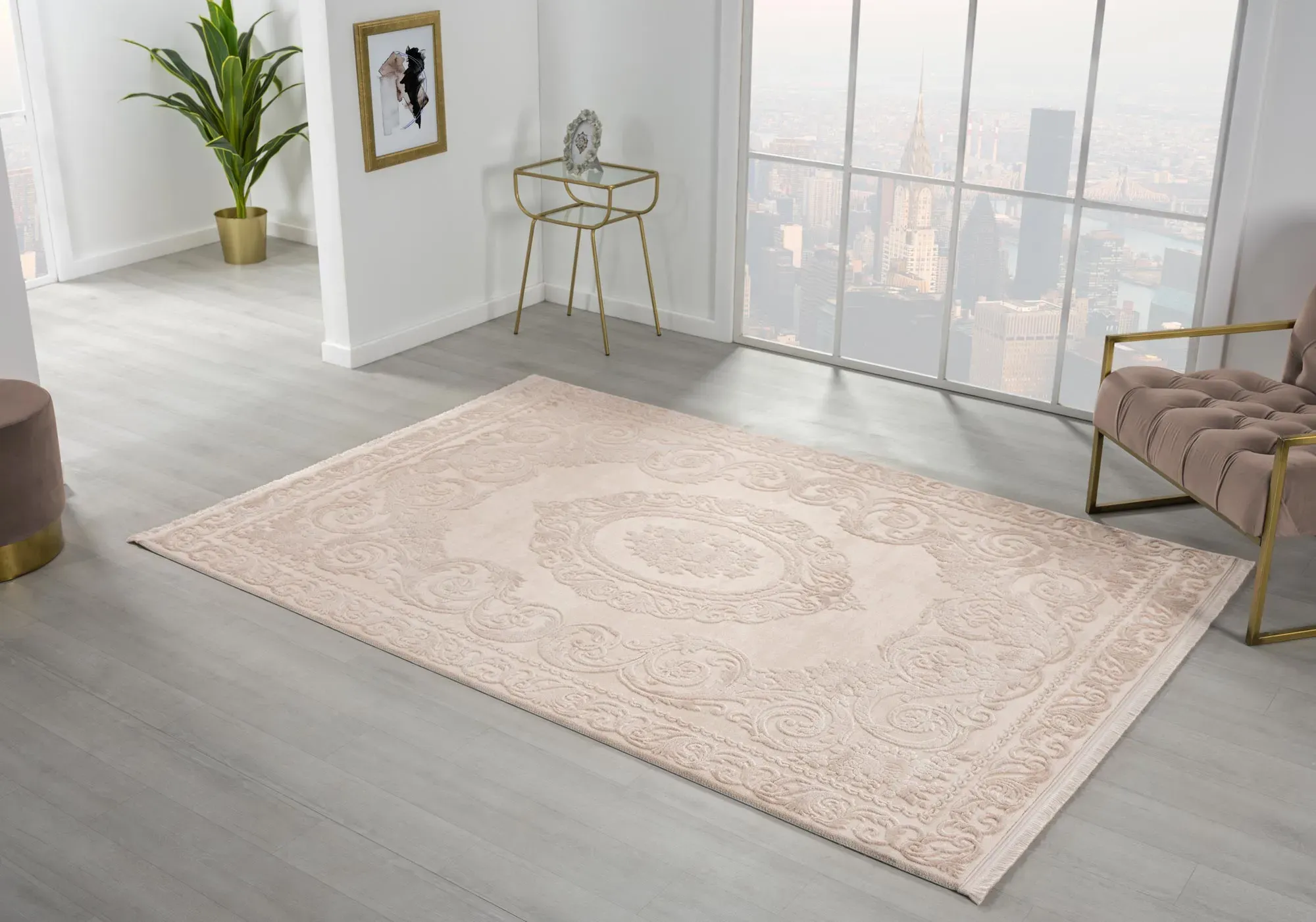Mademoiselle Floral Parisian Rug