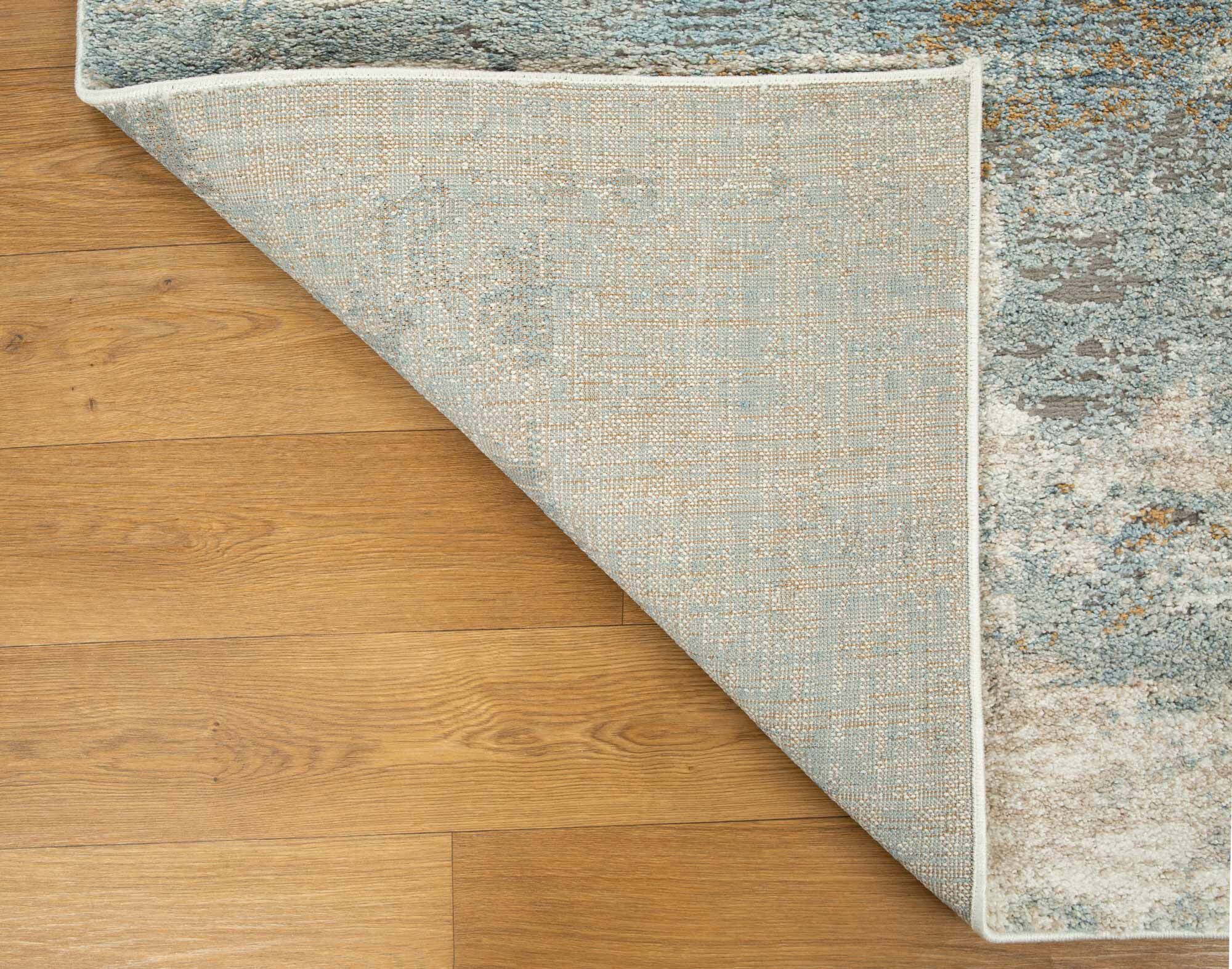 Large View Mineral Abstract Rug
