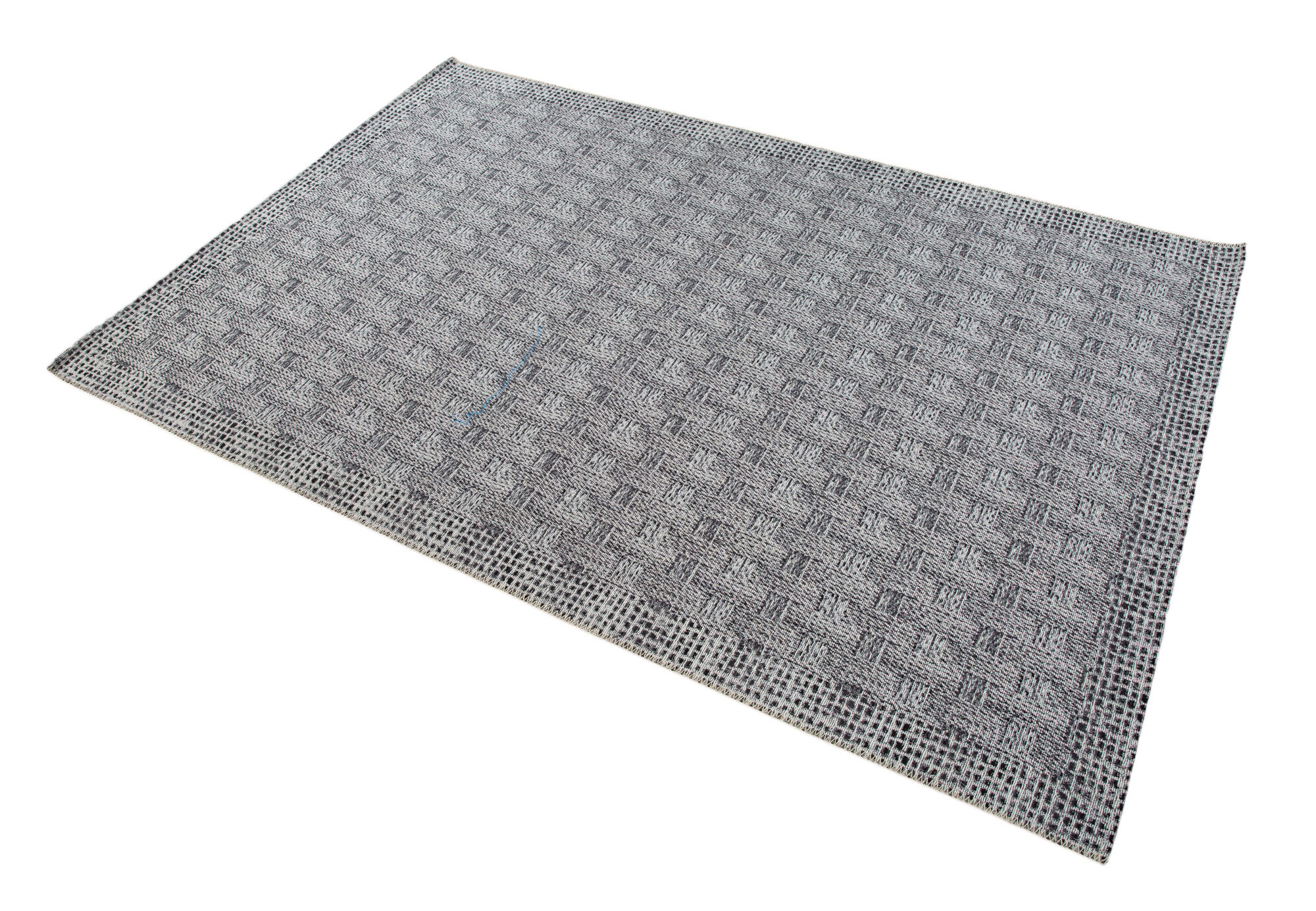 Large View Marly Basket Weave Pattern Rug