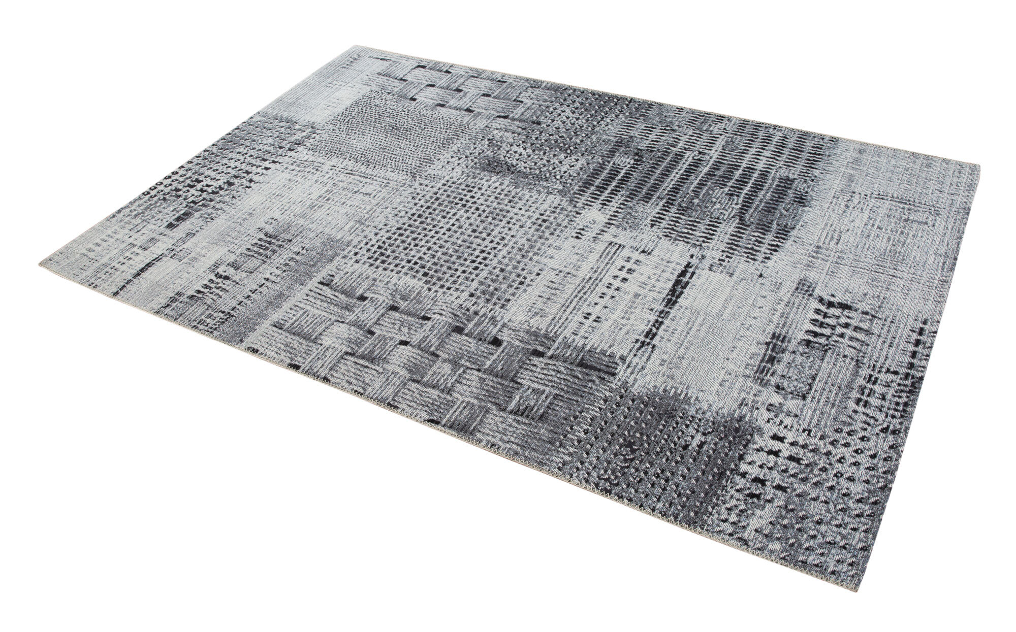 Marly Basket Weave Pattern Rug