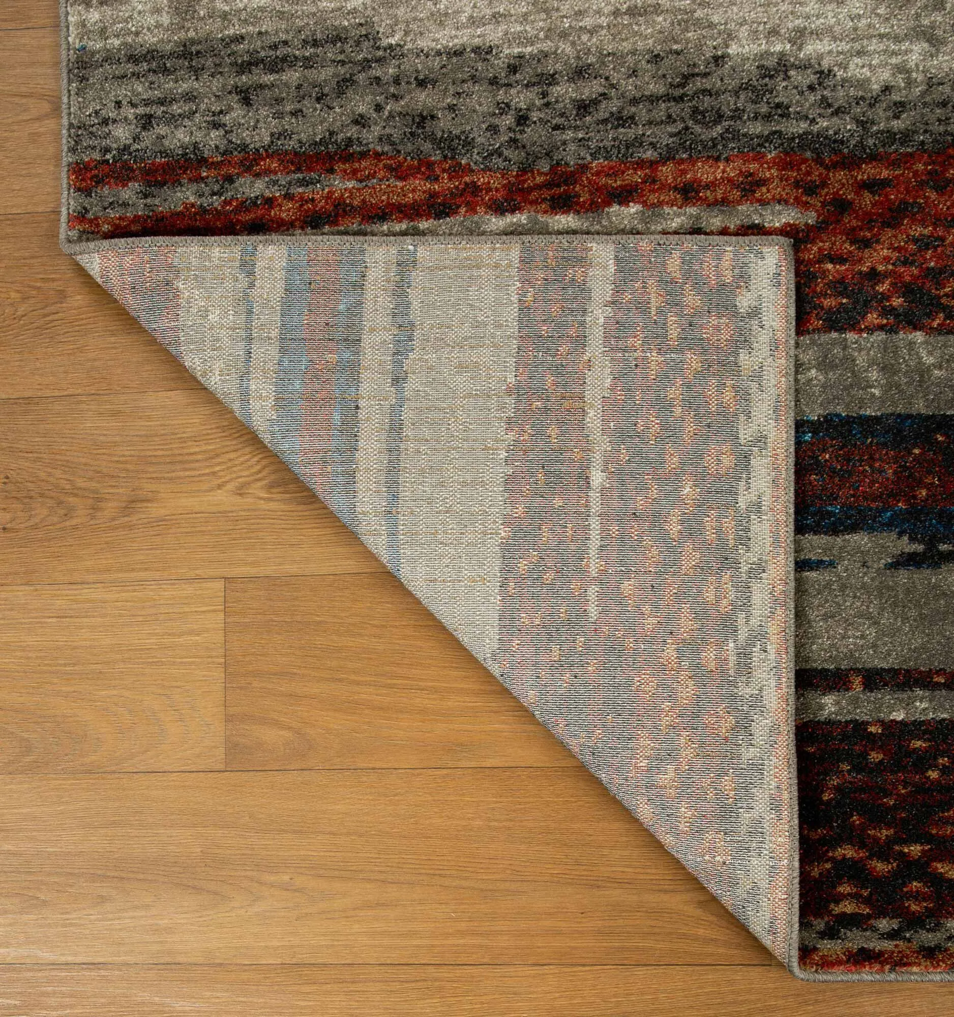 Large View Mobi Multi Striped Rug