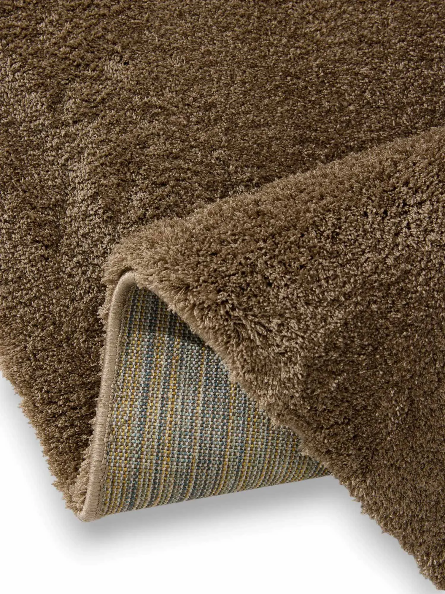 Mojito Plain Brown Shaggy Rug