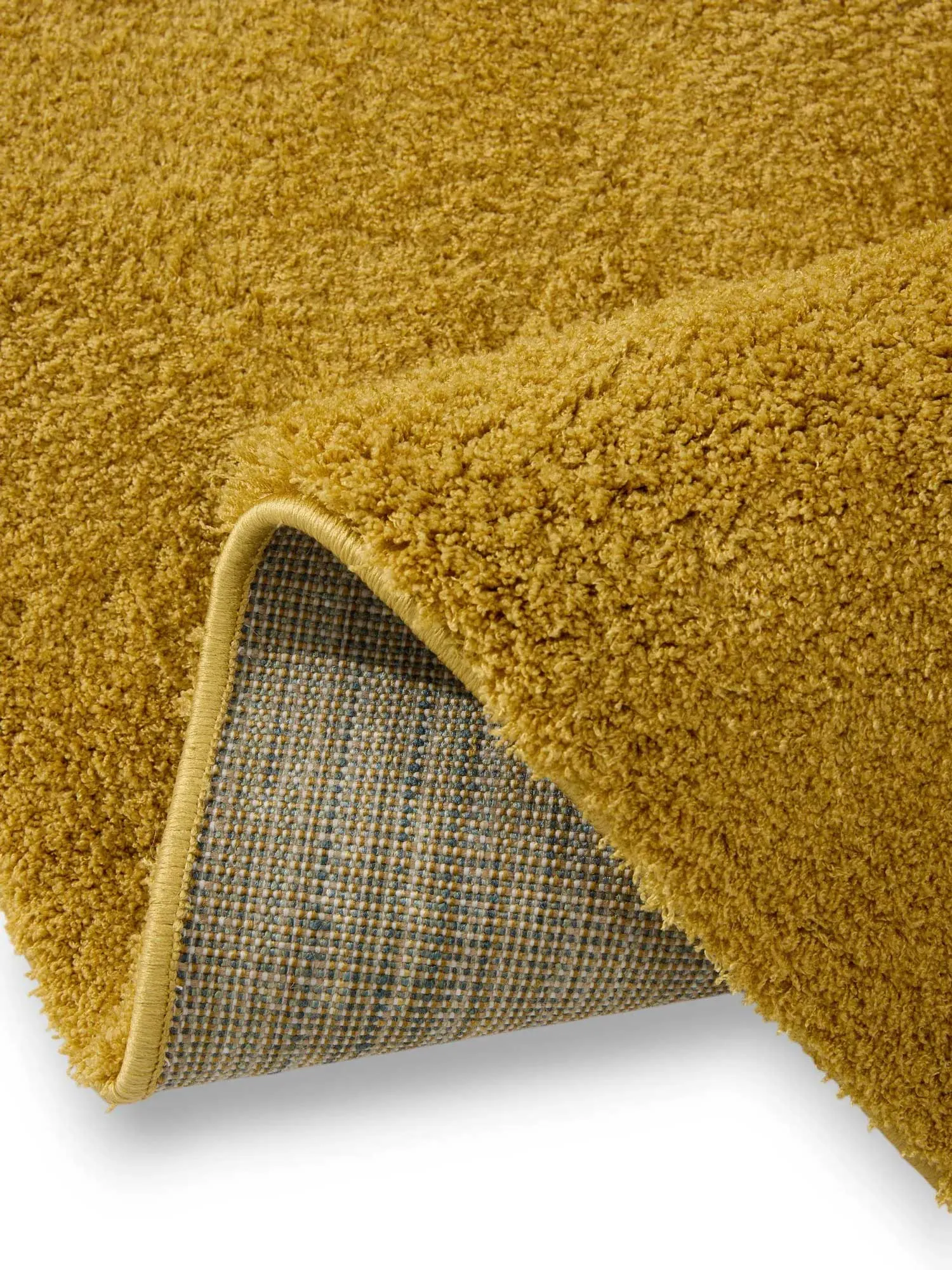 Mojito Plain Yellow Shaggy Rug