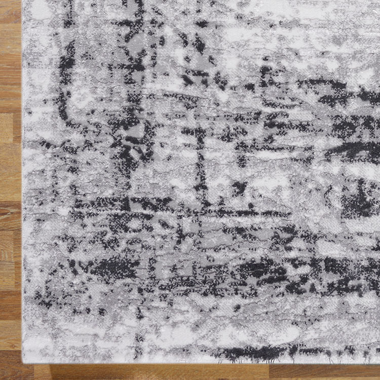 Morris Grey Contemporary Rug