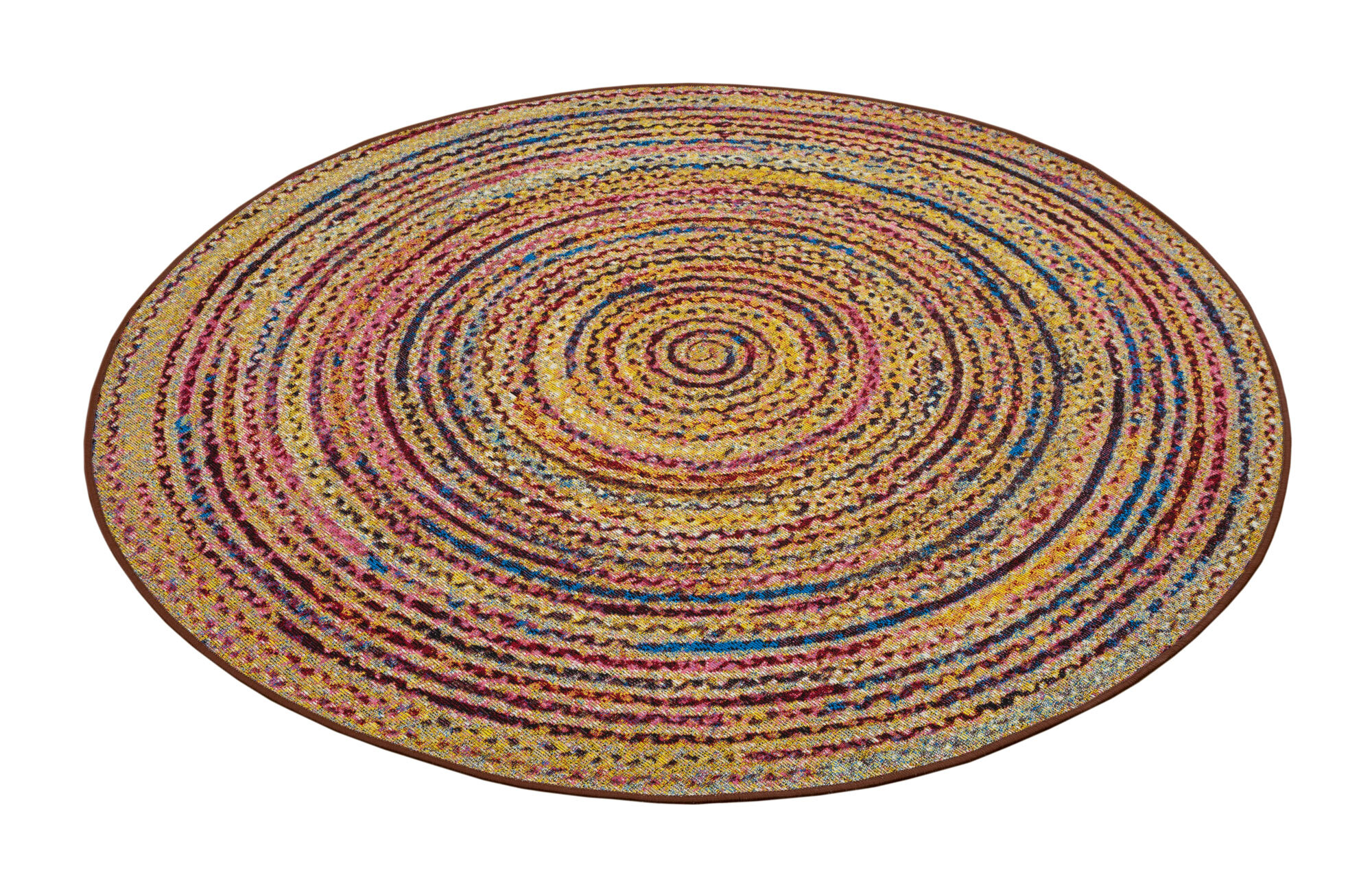 Large View Mystique Round Outdoor Rug